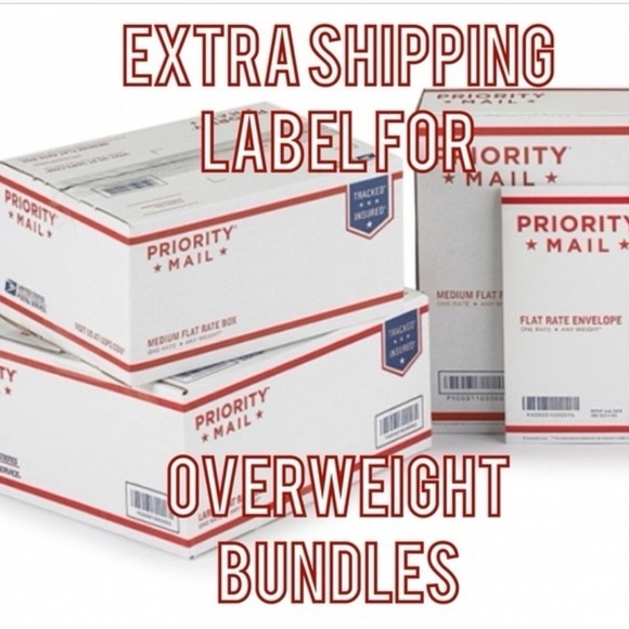 COPY - Extra shipping label for over weight orders. - Picture 1 of 2